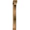 Ekena Millwork Funston Traditional Smooth Bracket w/ Offset Brace, Western Red Cedar, 5 1/2"W x 40"D x 44"H BKT0604X40X44FST01SWR - alternate 4